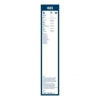 Bosch Twin 600/600 mm Daf 65, 75, 85 02.1990-01.2008 ablaktörlő (3397118301)