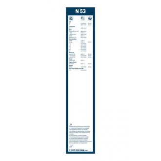 Ablaktörlő MAN CLA 06.2008→ Bosch Twin 500 mm