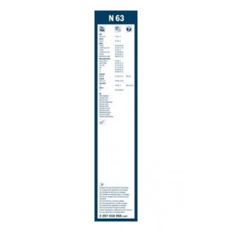Ablaktörlő MAN M2000 08.1995-09.2001 Bosch Twin 600 mm