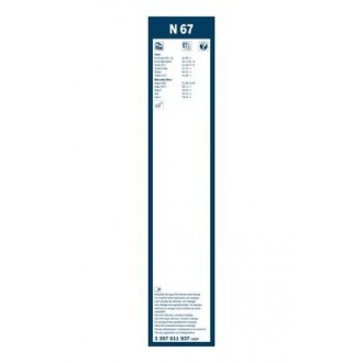 Bosch Twin 650 mm Iveco EuroCargo 2016 07.2015-12.2019 ablaktörlő (3397011937)