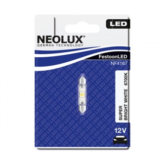 Neolux C10W 41mm Szuper Fényes Fehér 6700K 1DB/CSOMAG