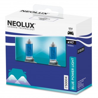 Neolux Blue Power Light N499HC-2SCB H7 12V 2db/Csomag Neolux Blue Power Light N499HC-2SCB H7 12V 2db/Csomag