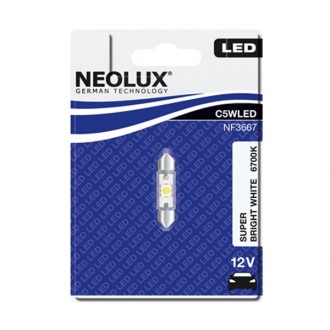 Neolux C5W 36mm Szuper Fényes Fehér 6700K 1DB/CSOMAG