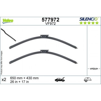 Citroën C4 Cactus (E3) 02.2014-> Valeo Silencio 600/430 mm ablaktörlők Citroën C4 Cactus (E3) 02.2014-> Valeo Silencio 600/430 mm ablaktörlők