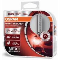 Osram D2S Xenarc Night Breaker Laser +200% 2db/Csomag