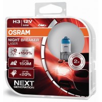 Osram H3 Night Breaker LASER Gen2 +150% 2db/Csomag