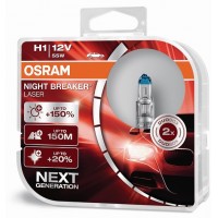 Osram H1 Night Breaker LASER Gen2 +150% 2db/Csomag