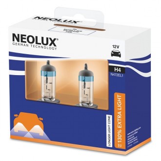 Neolux H4 Extra Light +130% 2db/csomag Neolux H4 Extra Light +130% 2db/csomag