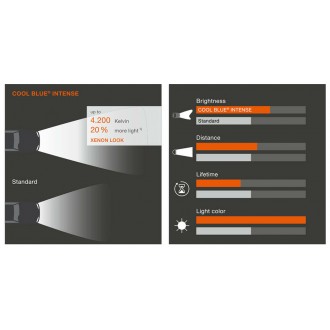 Osram H1 Cool Blue Intense 2db/Csomag.
